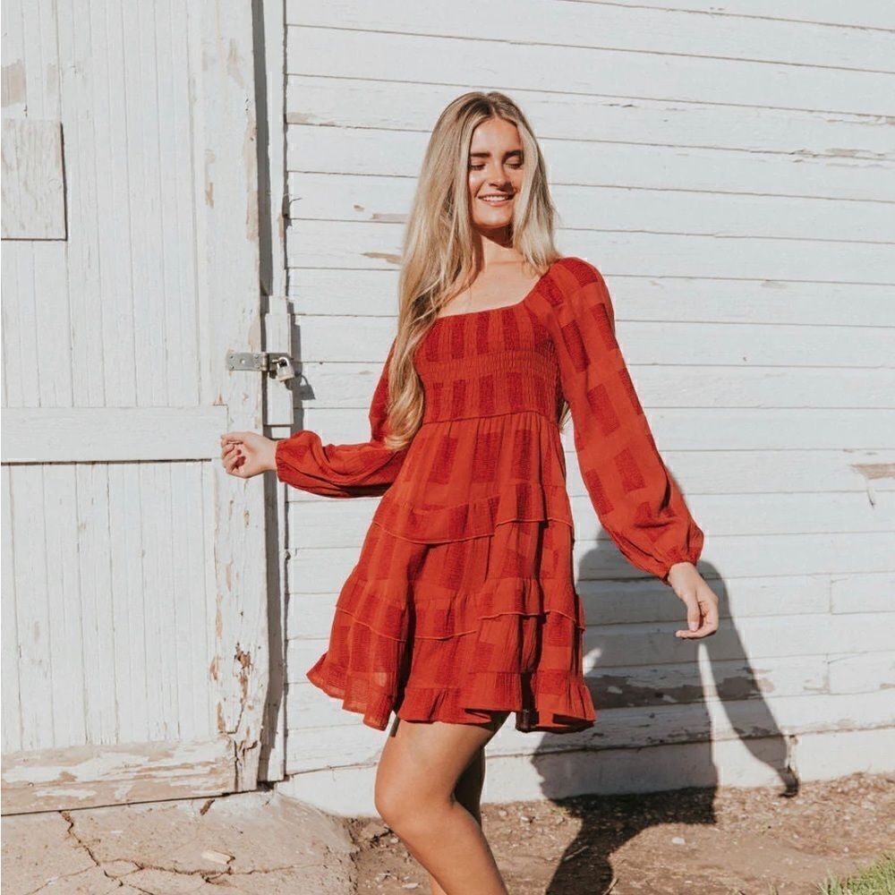 It's About Time Tiered Dress - Picture 4 of 8